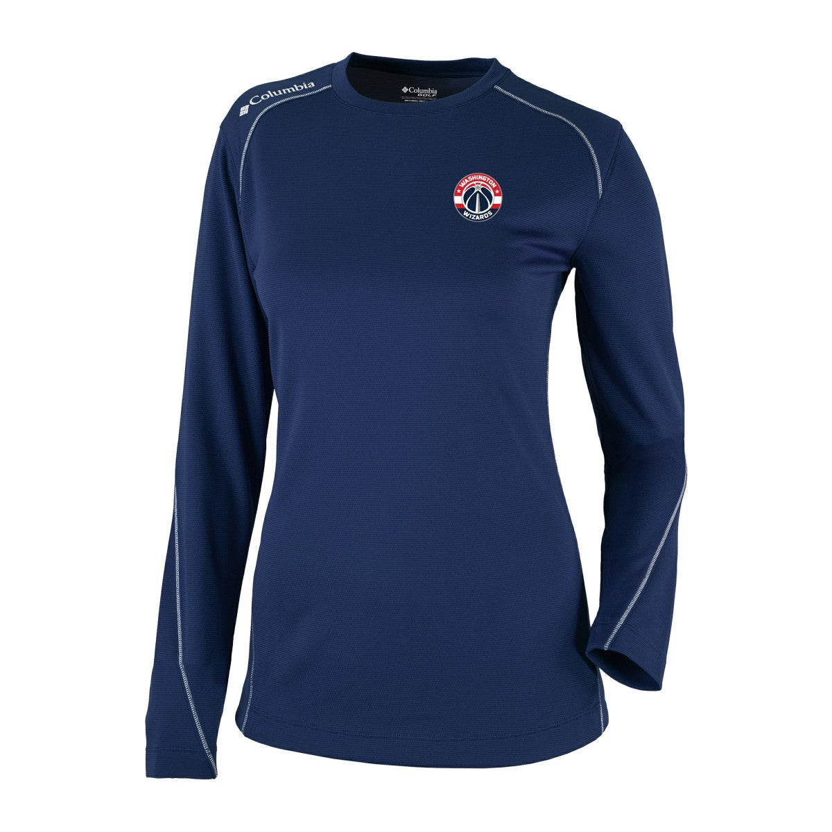 Columbia - Washington Wizards Women's Omni-Wick Shotgun Pullover Top - Navy