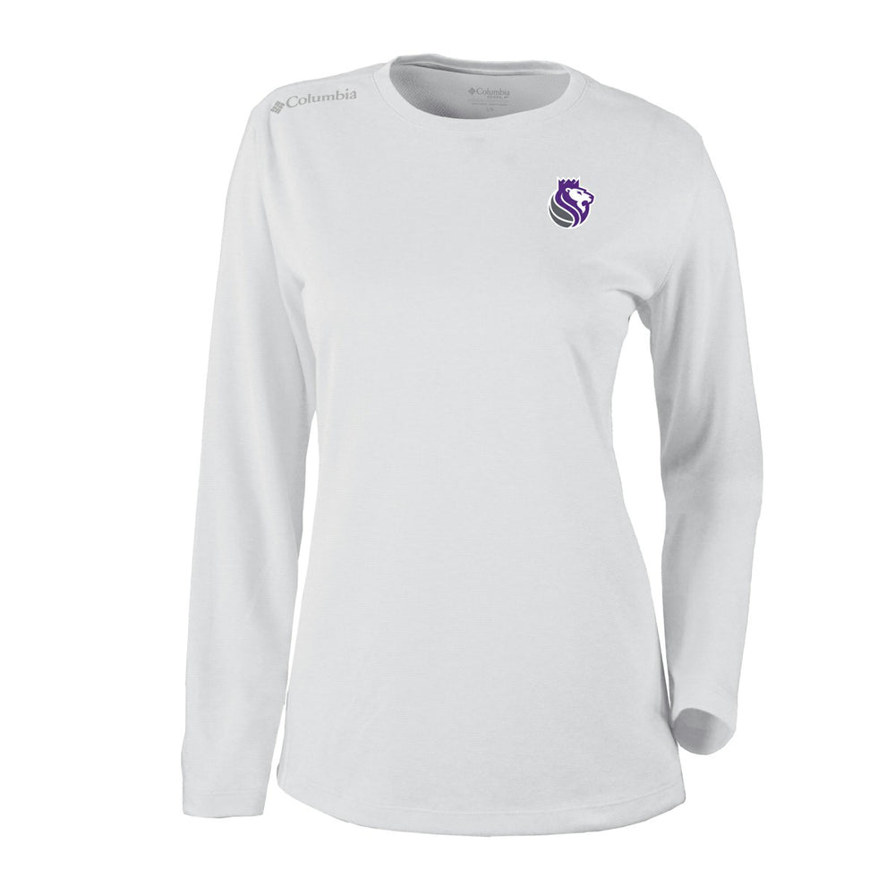 Columbia - Sacramento Kings Women's Omni-Wick Shotgun Pullover Top - White