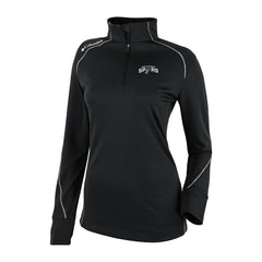 Columbia - San Antonio Spurs Women's Omni-Wick Shotgun 2.0 Quarter-Zip Pullover Top - Black