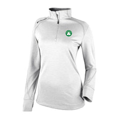 Columbia - Boston Celtics Women's Omni-Wick Shotgun 2.0 Quarter-Zip Pullover Top - White