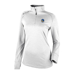 Columbia - Golden State Warriors Women's Omni-Wick Shotgun 2.0 Quarter-Zip Pullover Top - White
