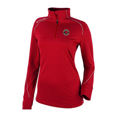 Columbia - Toronto Raptors Women's Omni-Wick Shotgun 2.0 Quarter-Zip Pullover Top - Red