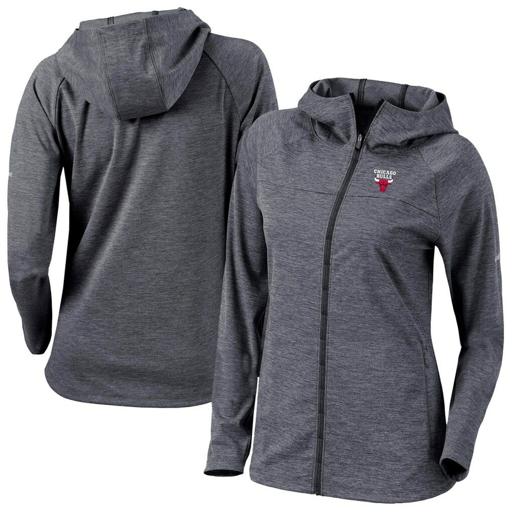 Columbia - Chicago Bulls Women's Omni-Wick Half Shot Full-Zip Hooded Jacket - Black