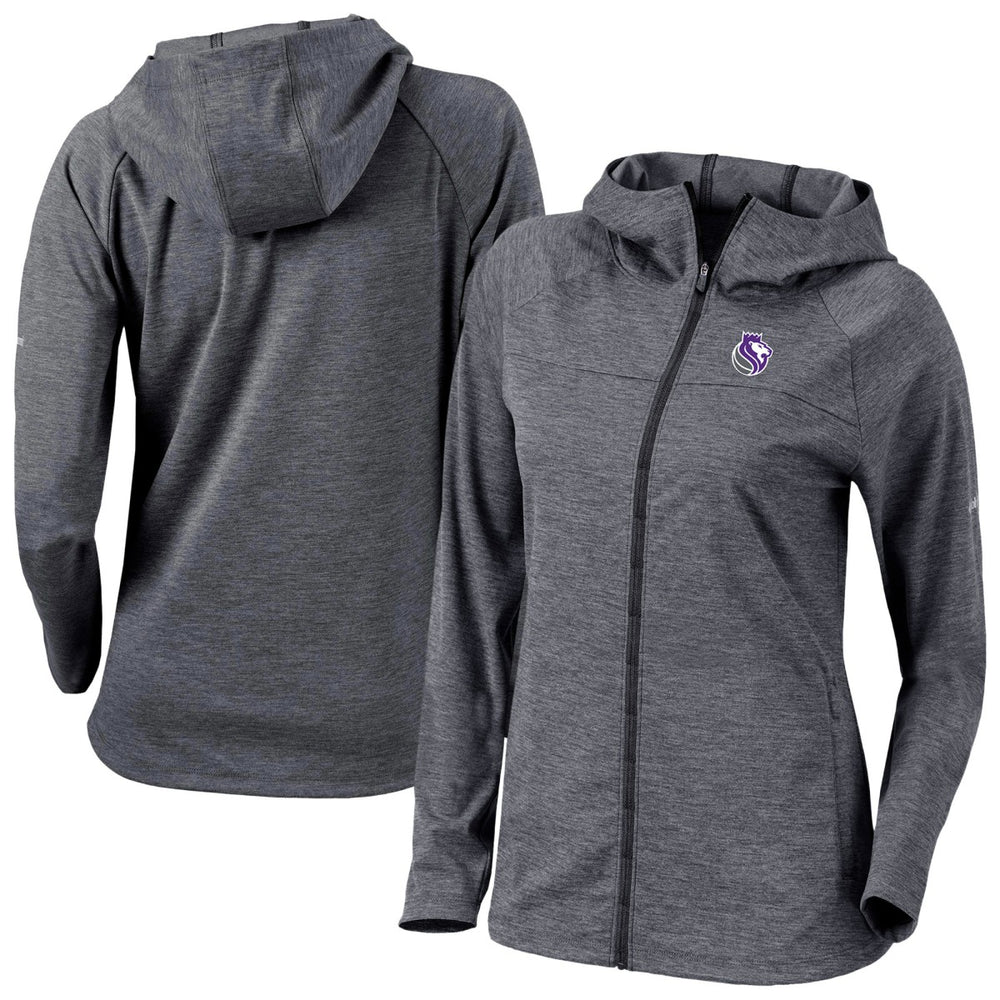Columbia - Sacramento Kings Women's Omni-Wick Half Shot Full-Zip Hooded Jacket - Black