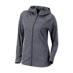Columbia - Charlotte Hornets Women's Omni-Wick Half Shot Full-Zip Hooded Jacket - Black