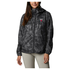 Columbia - Chicago Bulls Women's Flash Challenger II Omni-Shade Full-Zip Windbreaker Jacket - Black