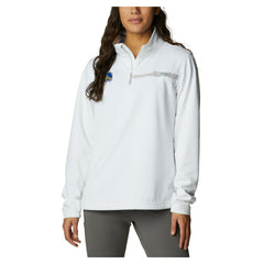 Columbia - Golden State Warriors Women's Skiff Guide Fleece Pullover Top - White