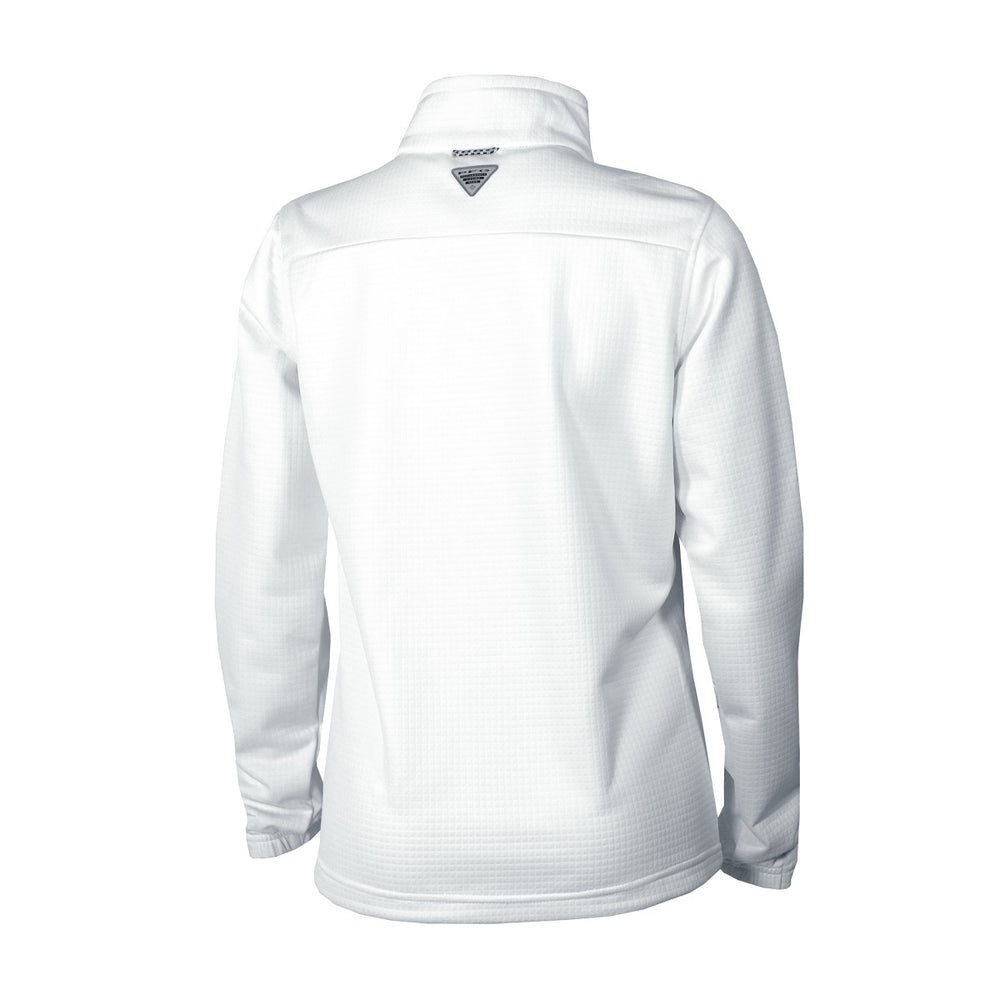 Columbia - Toronto Raptors Women's Skiff Guide Fleece Pullover Top - White