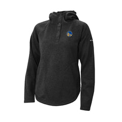 Columbia - Golden State Warriors Women's Sweater Weather Quarter-Snap Hoodie - Black