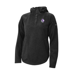 Columbia - Sacramento Kings Women's Sweater Weather Quarter-Snap Hoodie - Black