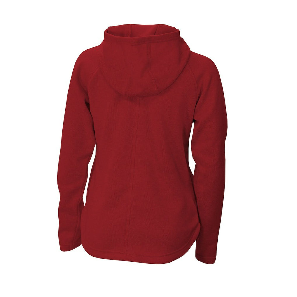 Columbia - Chicago Bulls Women's Sweater Weather Quarter-Snap Hoodie - Red