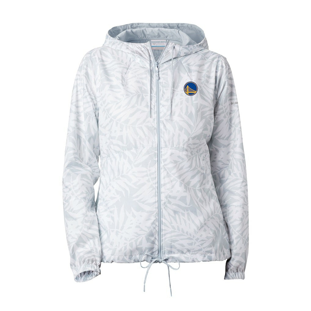 Columbia - Golden State Warriors Women's Flash Forward Windbreaker - White