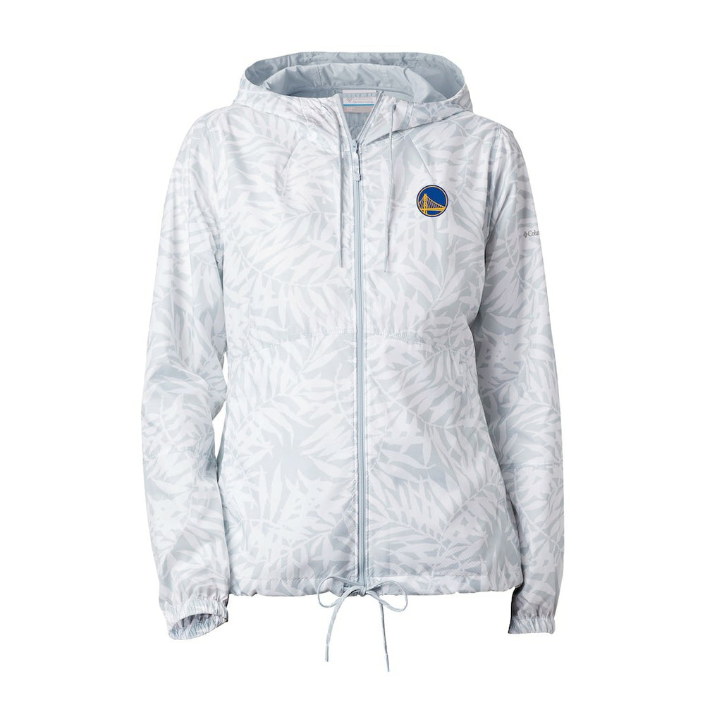 Columbia - Golden State Warriors Women's Flash Forward Windbreaker - White
