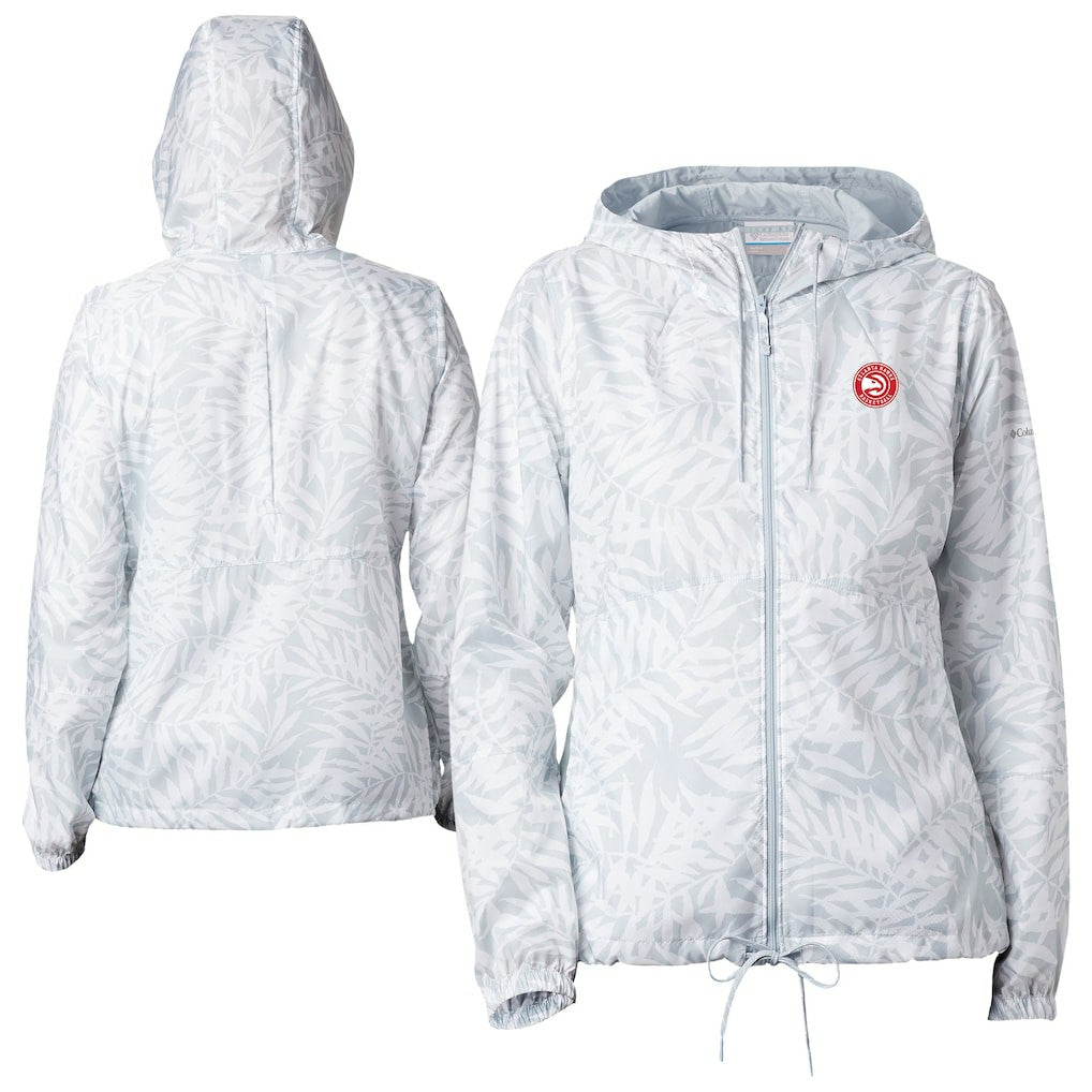 Columbia - Atlanta Hawks Women's Flash Forward Windbreaker - White