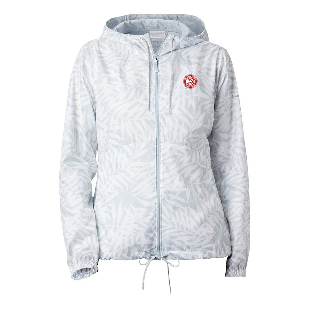 Columbia - Atlanta Hawks Women's Flash Forward Windbreaker - White