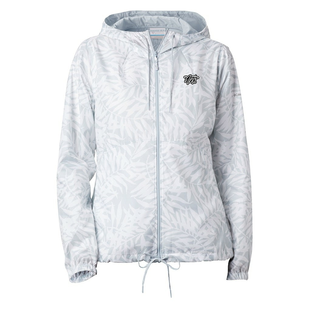 Columbia - Brooklyn Nets Women's Flash Forward Windbreaker - White