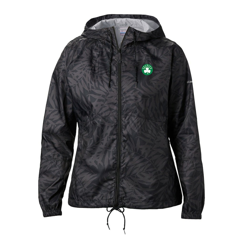 Columbia - Boston Celtics Women's Flash Forward Windbreaker - Black