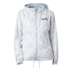 Columbia - San Antonio Spurs Women's Flash Forward Windbreaker - White
