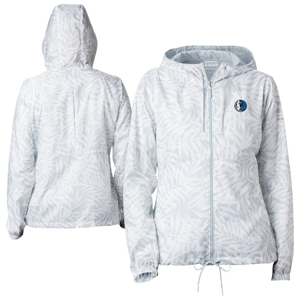 Columbia - Dallas Mavericks Women's Flash Forward Windbreaker - White
