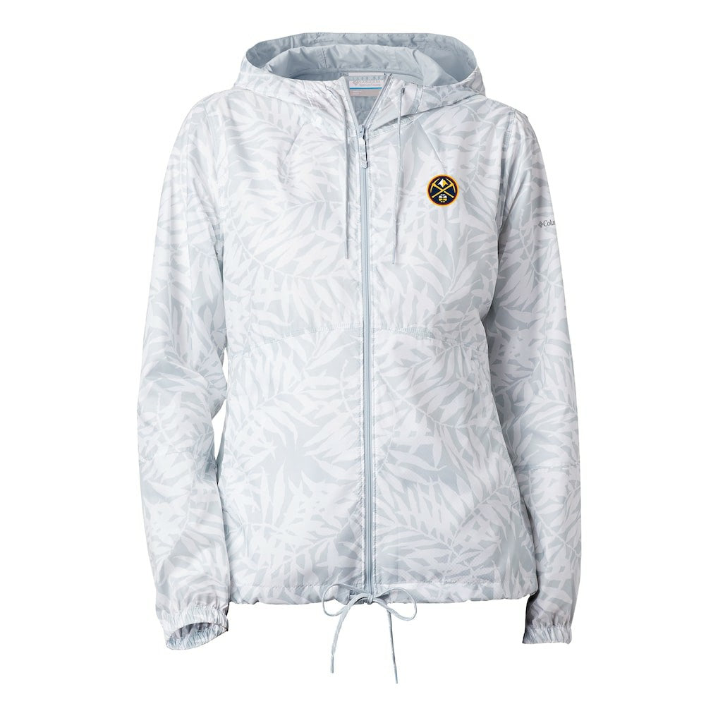 Columbia - Denver Nuggets Women's Flash Forward Windbreaker - White