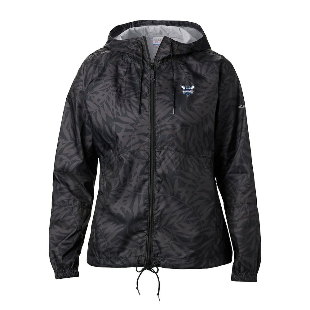 Columbia - Charlotte Hornets Women's Flash Forward Windbreaker - Black