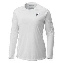 Columbia - San Antonio Spurs Women's Tidal Tee II Long Sleeve T-Shirt - White