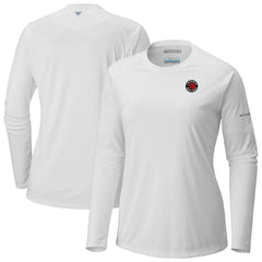 Columbia - Toronto Raptors Women's Tidal Tee II Long Sleeve T-Shirt - White
