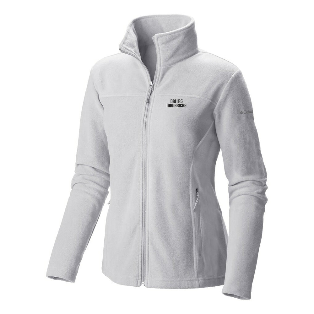 Columbia - Dallas Mavericks Women's Give & Go II Fleece Full-Zip Jacket - White