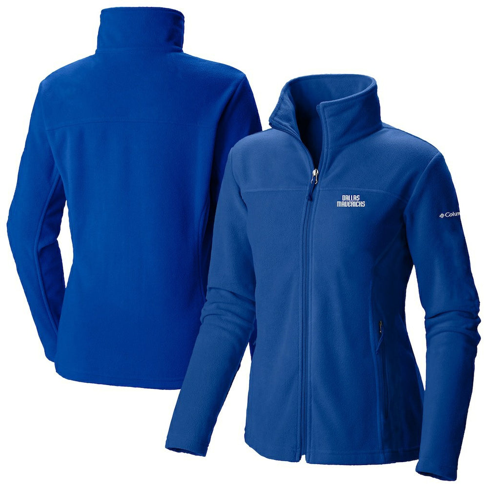Columbia - Dallas Mavericks Women's Give & Go II Fleece Full-Zip Jacket - Blue