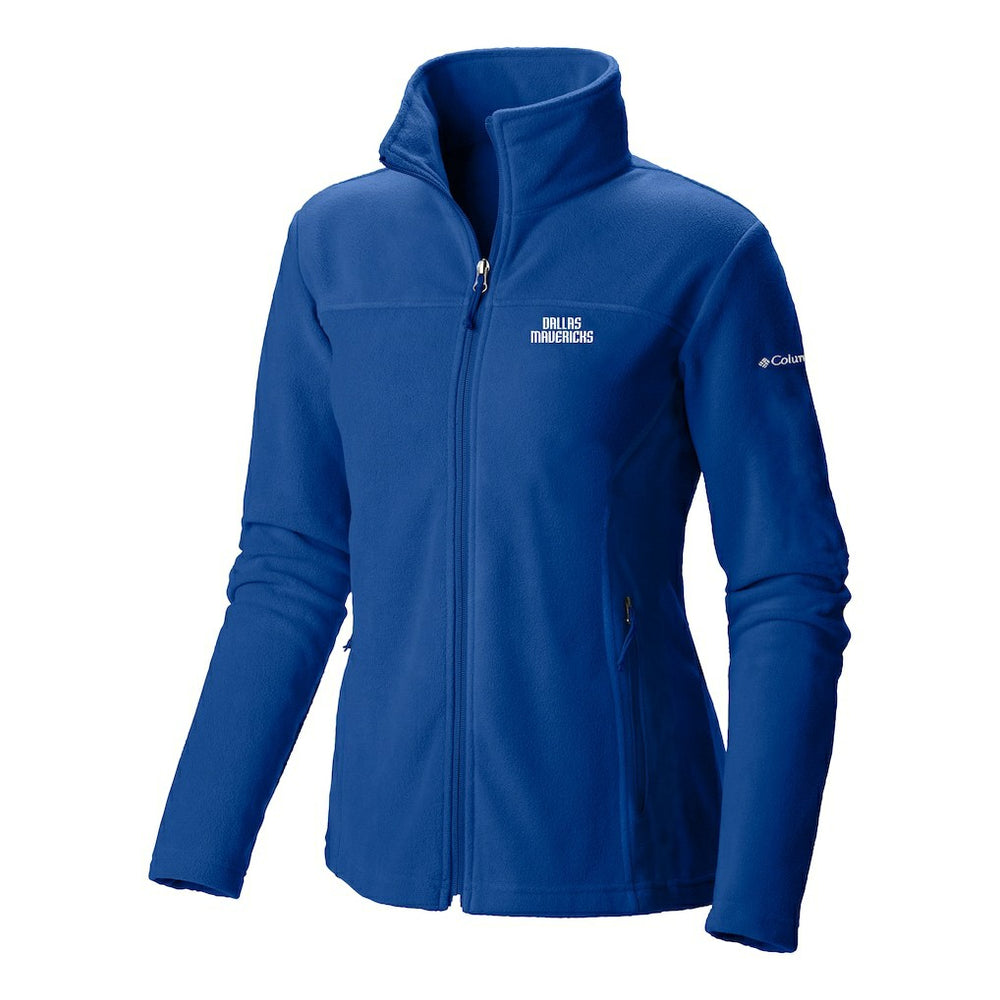 Columbia - Dallas Mavericks Women's Give & Go II Fleece Full-Zip Jacket - Blue