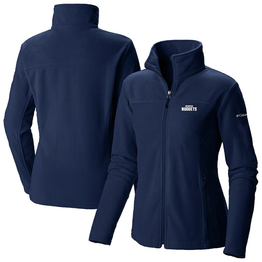 Columbia - Denver Nuggets Women's Give & Go II Fleece Full-Zip Jacket - Navy