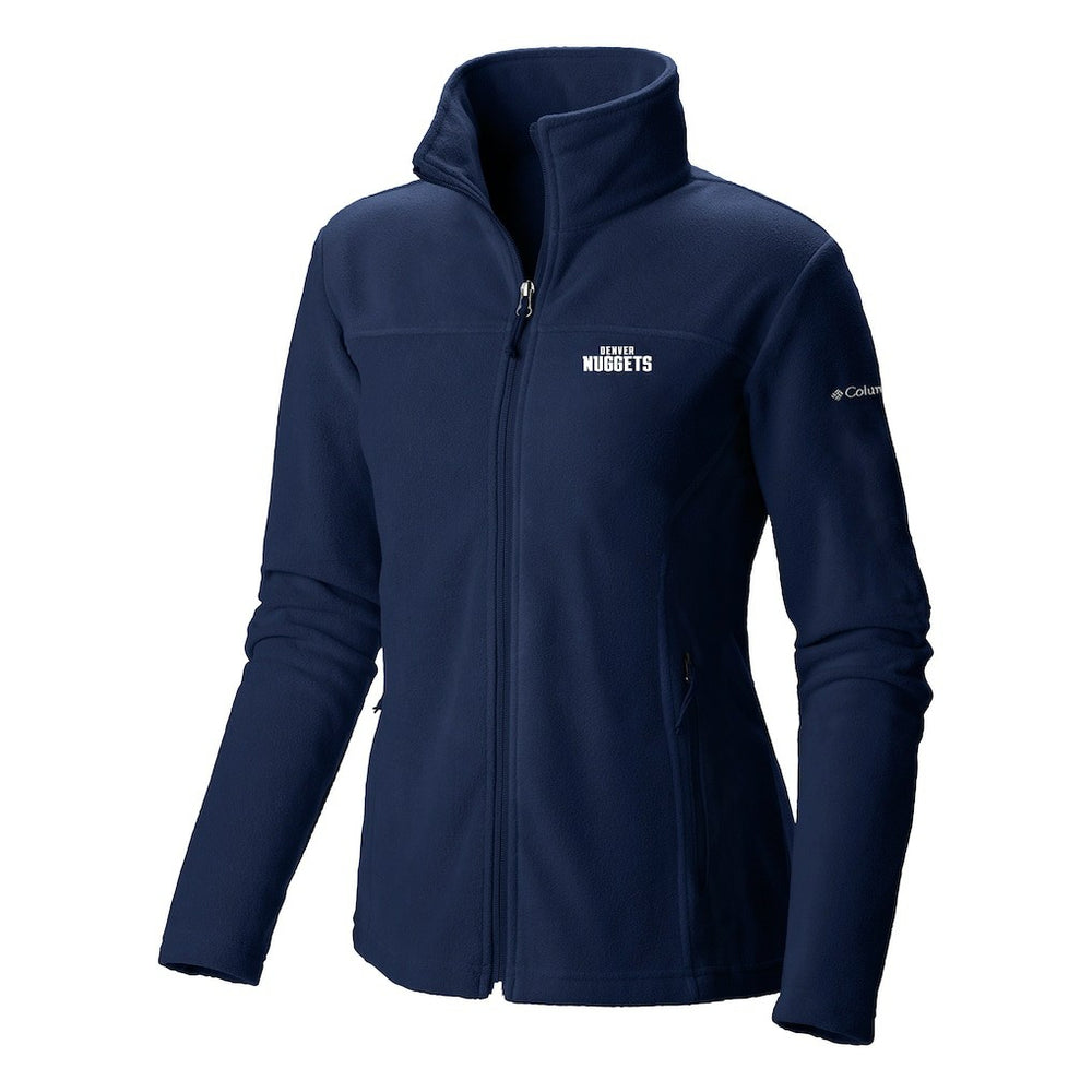 Columbia - Denver Nuggets Women's Give & Go II Fleece Full-Zip Jacket - Navy