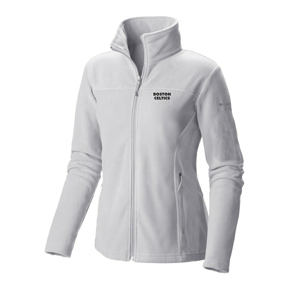 Columbia - Boston Celtics Women's Give & Go II Fleece Full-Zip Jacket - White