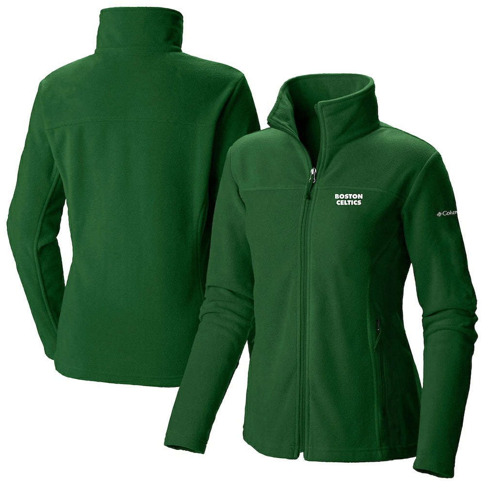 Columbia - Boston Celtics Women's Give & Go II Fleece Full-Zip Jacket - Kelly Green