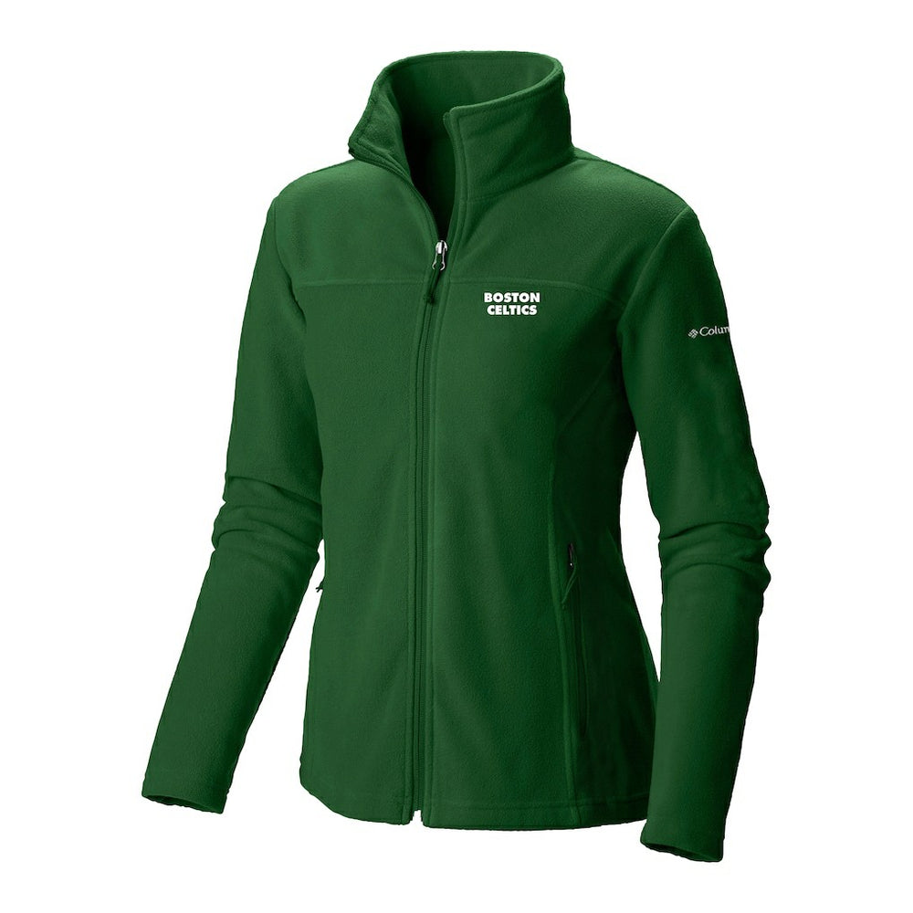 Columbia - Boston Celtics Women's Give & Go II Fleece Full-Zip Jacket - Kelly Green