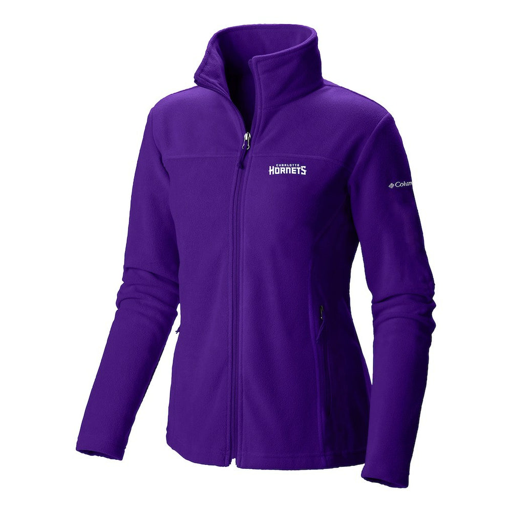 Columbia - Charlotte Hornets Women's Give & Go II Fleece Full-Zip Jacket - Purple