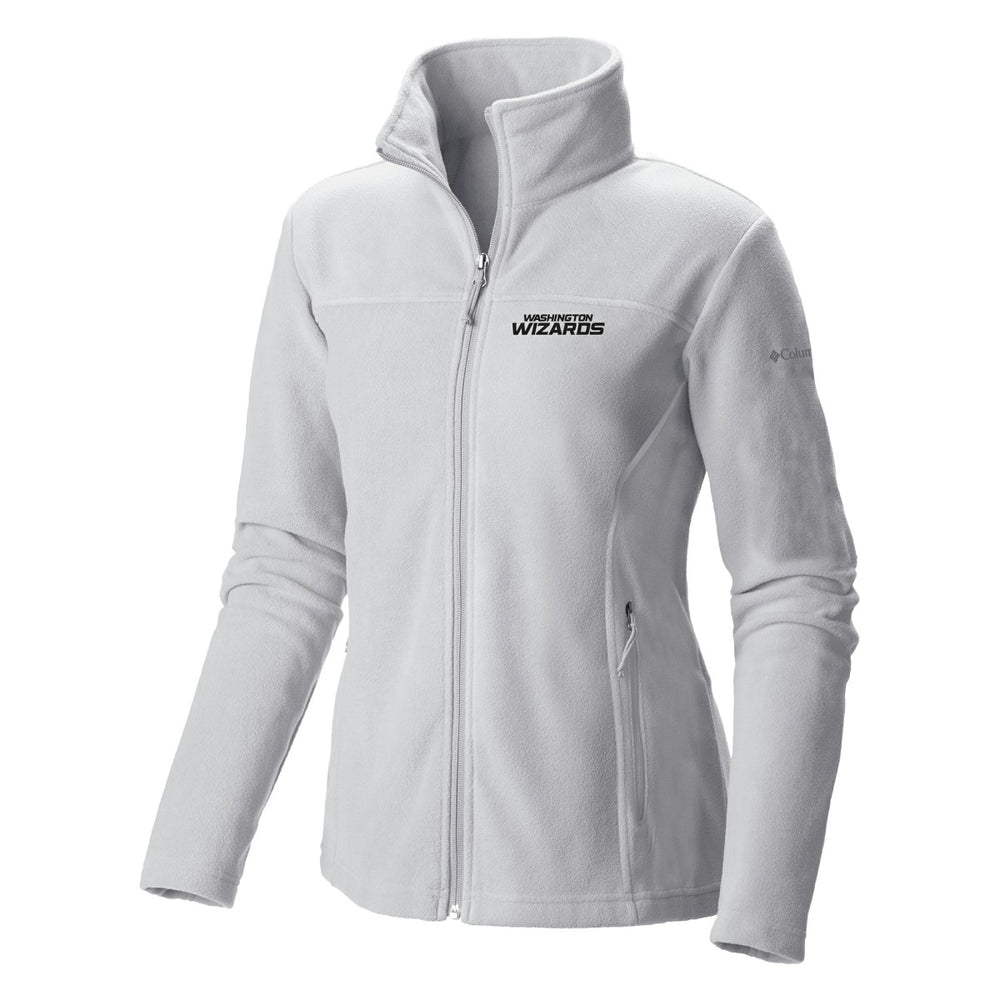 Columbia - Washington Wizards Women's Give & Go II Fleece Full-Zip Jacket - White