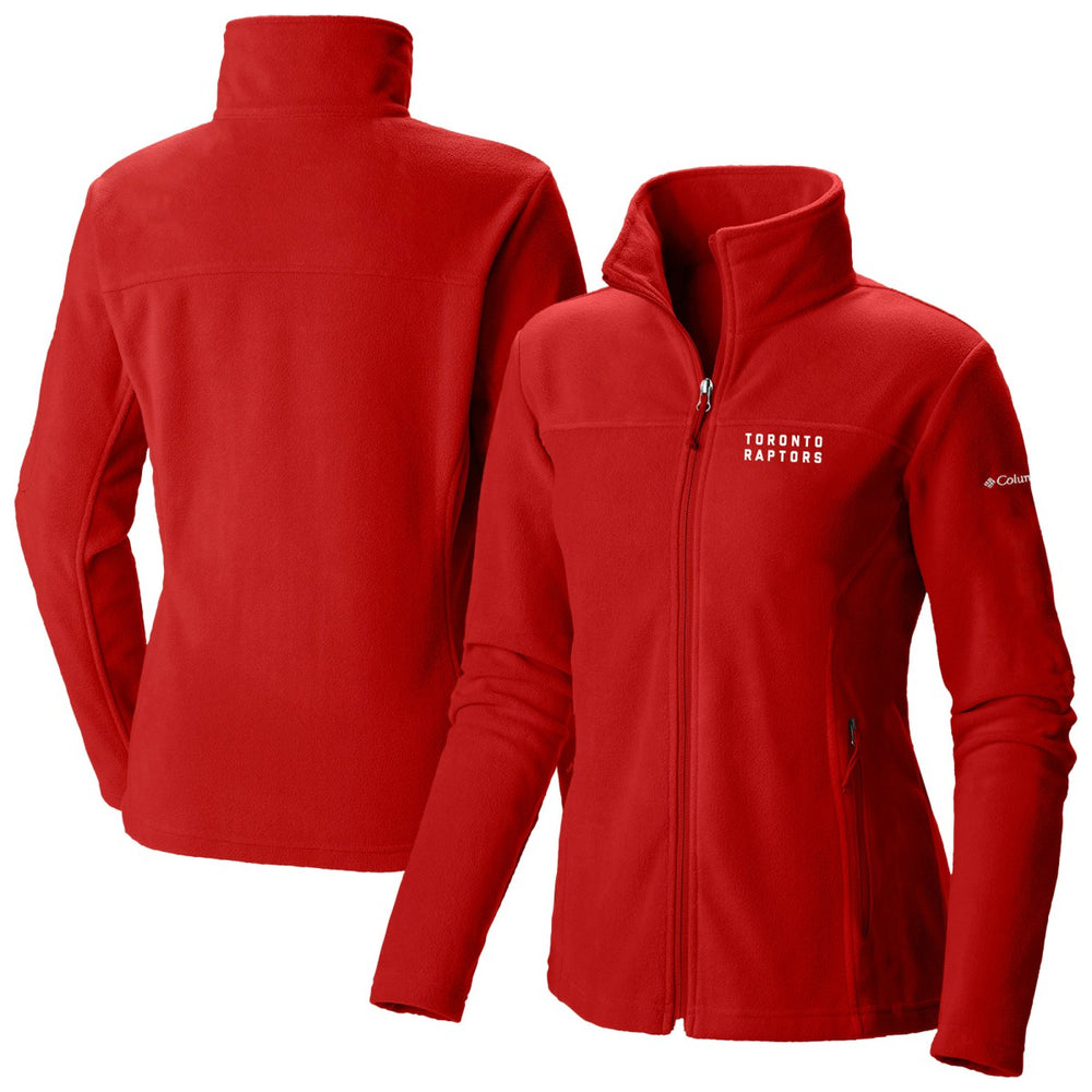 Columbia - Toronto Raptors Women's Give & Go II Fleece Full-Zip Jacket - Red
