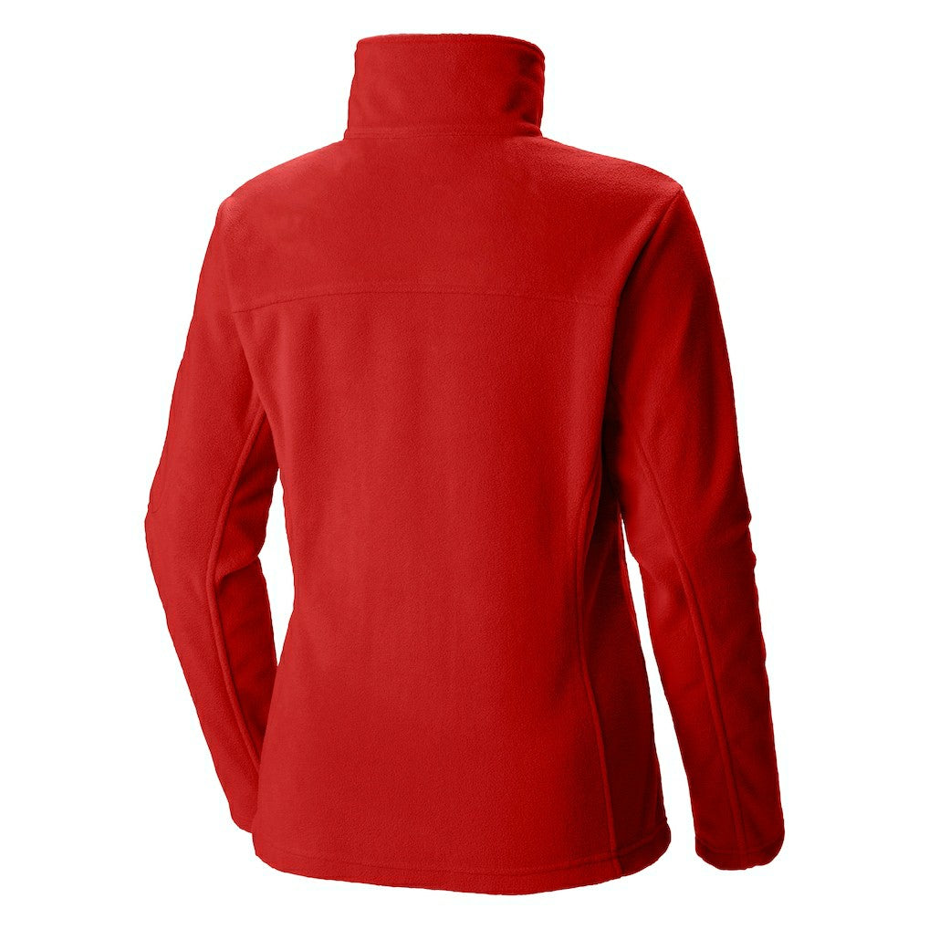 Columbia - Atlanta Hawks Women's Give & Go II Fleece Full-Zip Jacket - Red