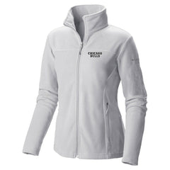 Columbia - Chicago Bulls Women's Give & Go II Fleece Full-Zip Jacket - White