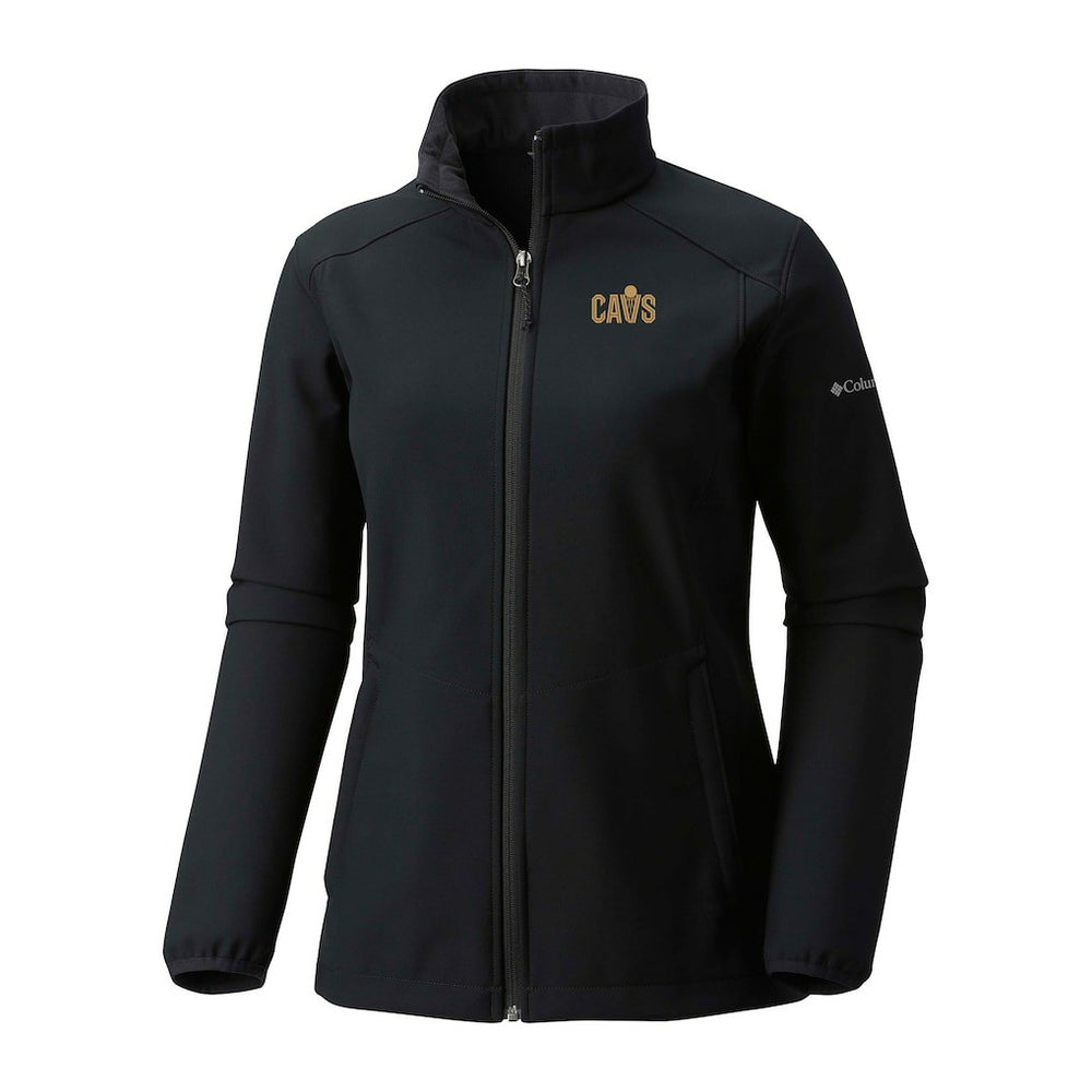 Columbia - Cleveland Cavaliers Women's Kruser Ridge III Softshell Jacket - Black