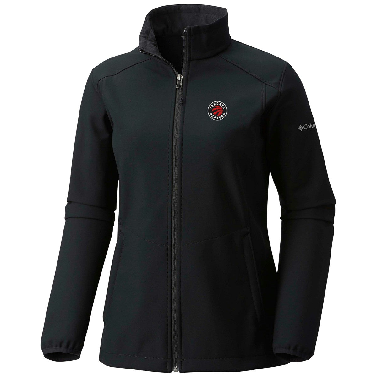 Columbia - Toronto Raptors Women's Kruser Ridge III Softshell Jacket - Black