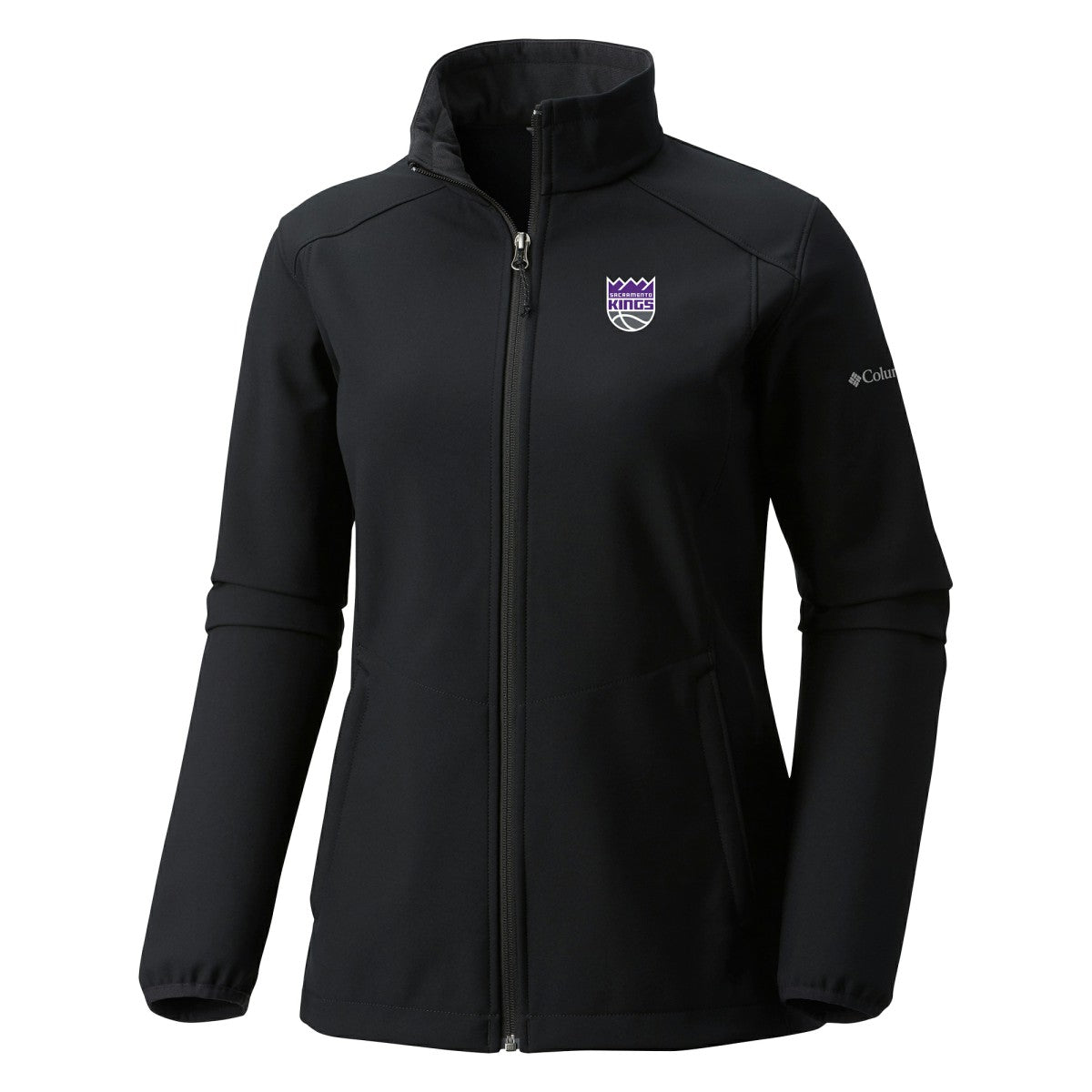 Columbia - Sacramento Kings Women's Kruser Ridge III Softshell Jacket - Black