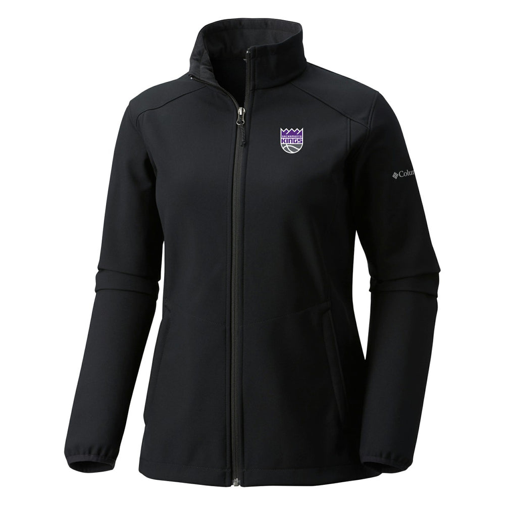 Columbia - Sacramento Kings Women's Kruser Ridge III Softshell Jacket - Black
