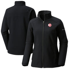 Columbia - Atlanta Hawks Women's Kruser Ridge III Softshell Jacket - Black