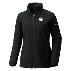 Columbia - Atlanta Hawks Women's Kruser Ridge III Softshell Jacket - Black