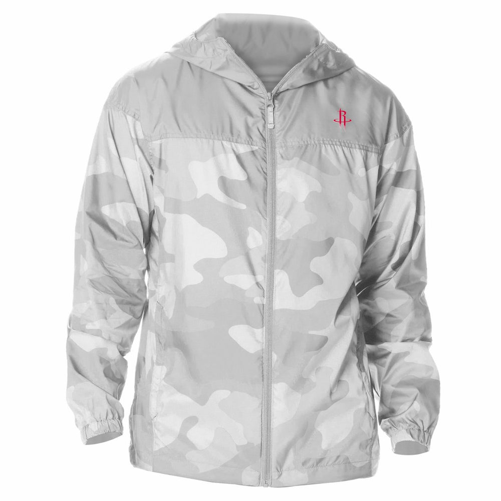 Columbia - Houston Rockets Flash Challenger Windbreaker Jacket - Gray