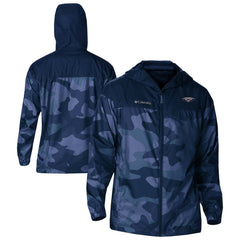 Columbia - New Orleans Pelicans Flash Challenger Windbreaker Jacket - Navy