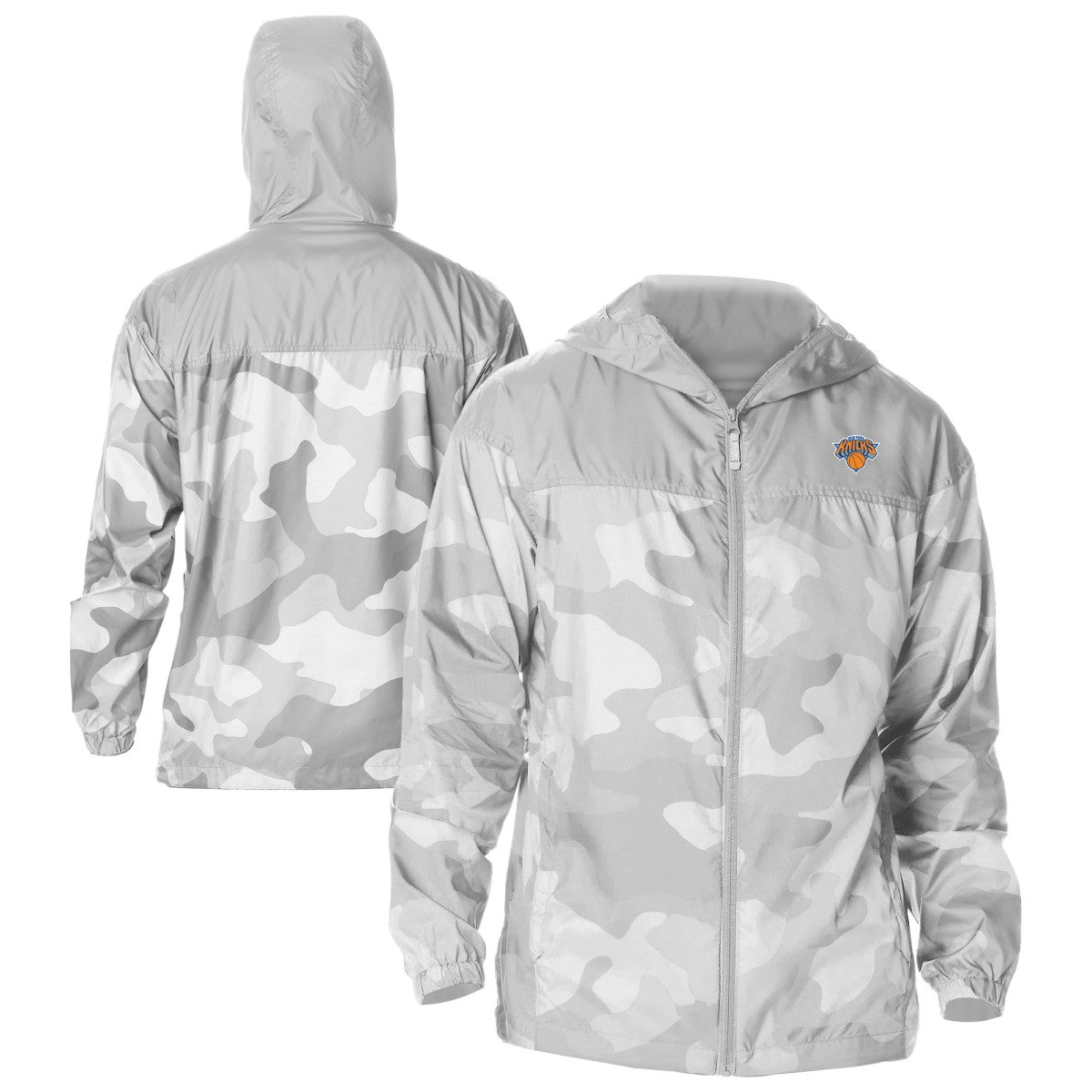 Columbia - New York Knicks Flash Challenger Windbreaker Jacket - Gray