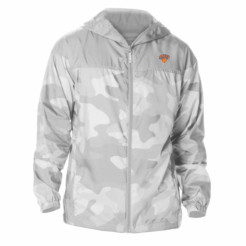 Columbia - New York Knicks Flash Challenger Windbreaker Jacket - Gray